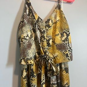 Snakeskin Print Maxi 🐍